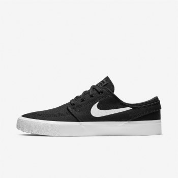 Nike SB Zoom Stefan Janoski Canvas RM - Női Deszkás Cipő - Fekete/Szürke/Világos Barna/Fehér